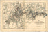 Map Showing the Line of Entrenchments of the Army N. Va. from Totopotomoy to the Chickahominy and the Positions of the 2nd Corps, A.N.V. from May 28th to June 10th 1864 In Hanover Co., Va by Relic Map Company