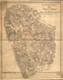 Map of Vicinity of Richmond 1864 by Relic Map Company