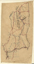 Map Showing the Location of the Shenandoah Iron Works at Shenandoah, Virginia in 1880 by Relic Map Company