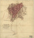 A Topographical Map of the Lands of the Cabin Creek Coal Co. of W. Virginia Embracing 14,307 Acres In Kanawha and Boone Counties, West Virginia in 1873 by Relic Map Company