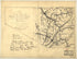 Map Showing Location of Flat Top, New River, Gauly Lower Measures Coal Field, West Virginia 1880 by Relic Map Company