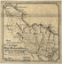 Map Showing Location of the Gallego Forty Thousand Acres of Coal and Timber Lands, Fayette County, W. Va 1885 by Relic Map Company