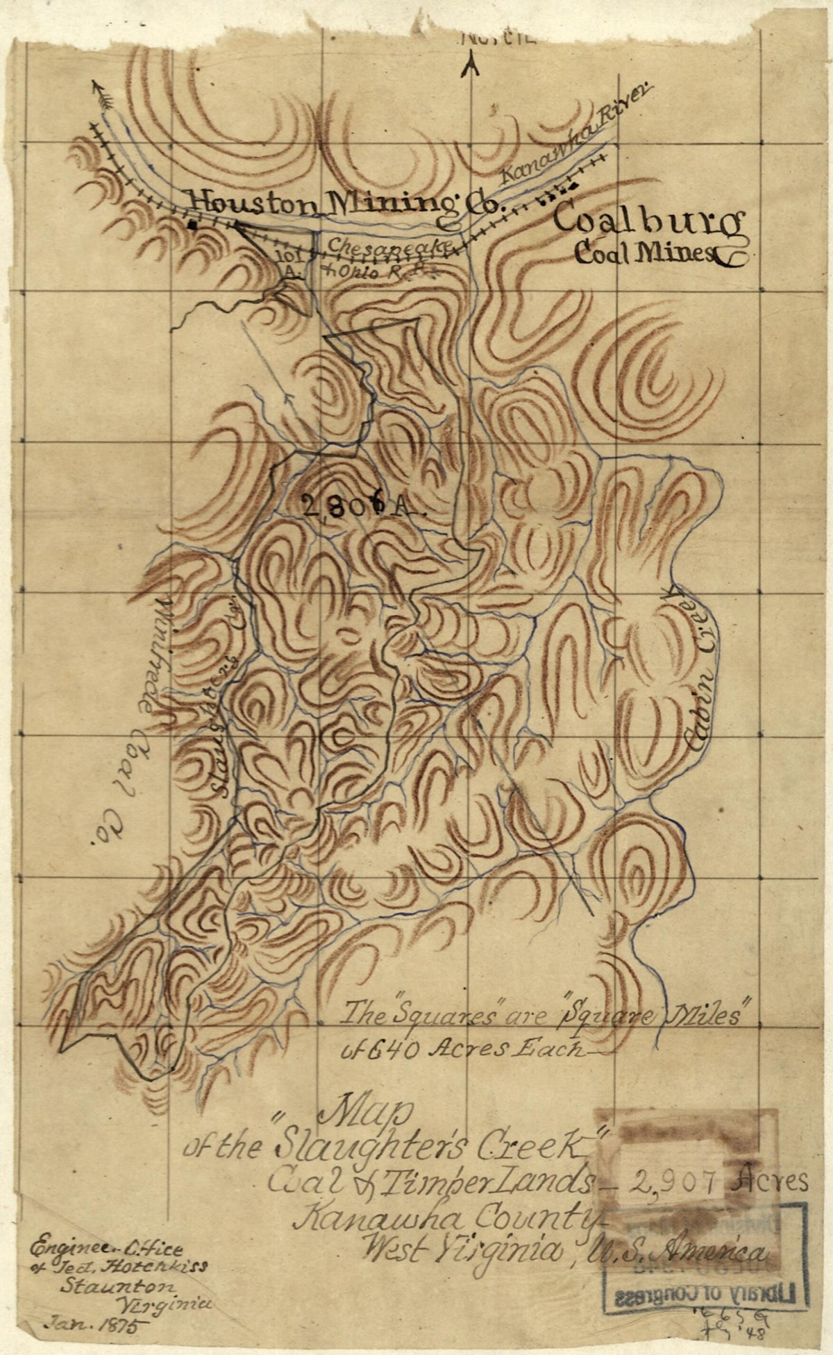 Map of the Slaughter&