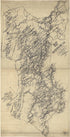 Map of Botetourt County : from Surveys and Reconnoisance sic (Map of Botetourt County) 1885 by Relic Map Company
