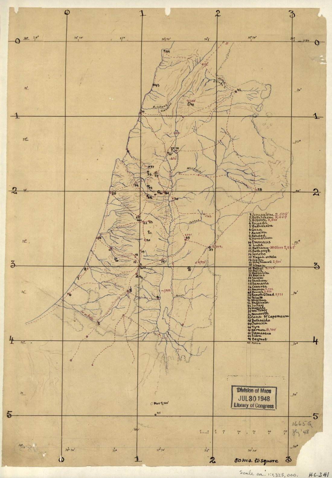 This old map of Sketch Map of Palestine from 1880 was created by  in 1880