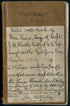 Field Note Book of Wm. Luce, Eng. of Capt. J.W. Abert&