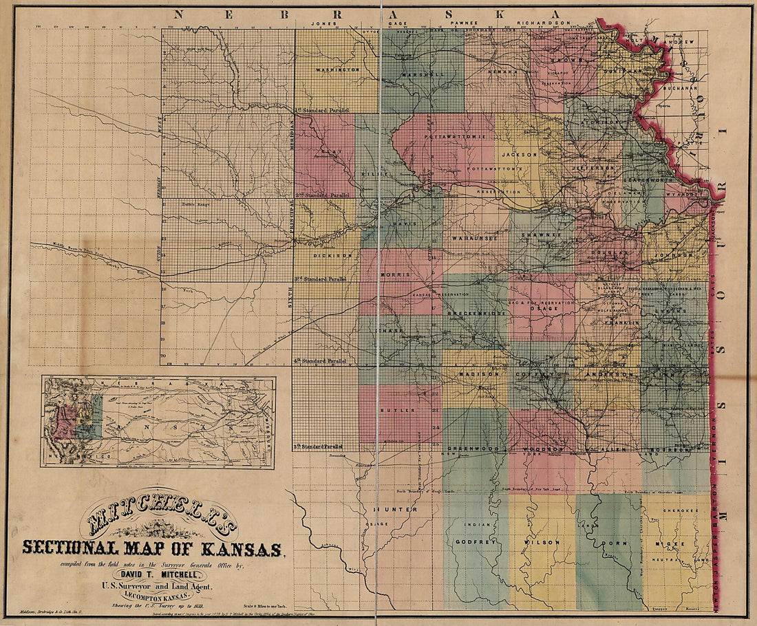 This old map of Mitchell&