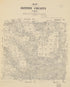 Map of Denton County, Texas 1879 by Relic Map Company