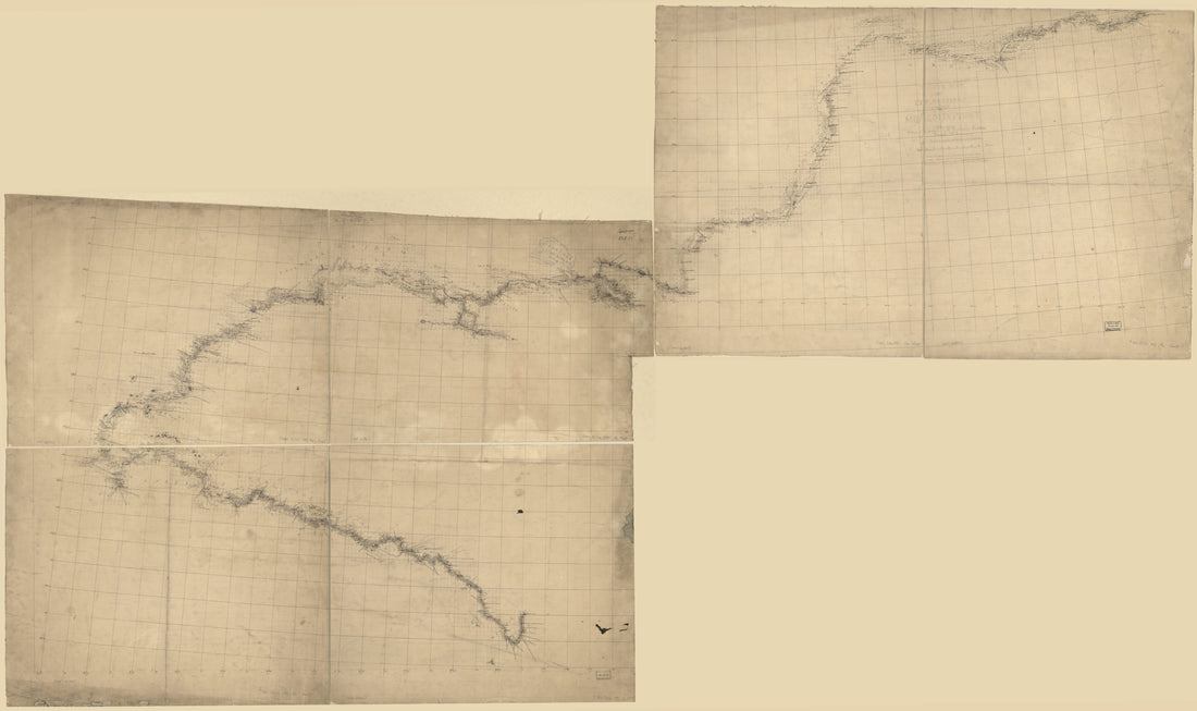 This old map of 1892. (Explorations In Mongolia and Tibet, Meng Zang Lü Xing Tu) from 1891 was created by William Woodville Rockhill in 1891