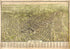 Los Angeles, in 1909 by Relic Map Company