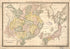 China and Japan 1881 by Relic Map Company