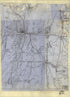 Map of Part of Catoosa, Whitfield, and Walker Counties, Georgia 1864 by Relic Map Company