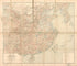 Map of China and the Surrounding Regions 1900 by Relic Map Company