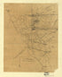 Map of Part of the Counties of Fulton and Cobb, Georgia, Showing Fortifications On the Chattahoochee River at Isoms Ford and Phillips Ferry 1864 by Relic Map Company