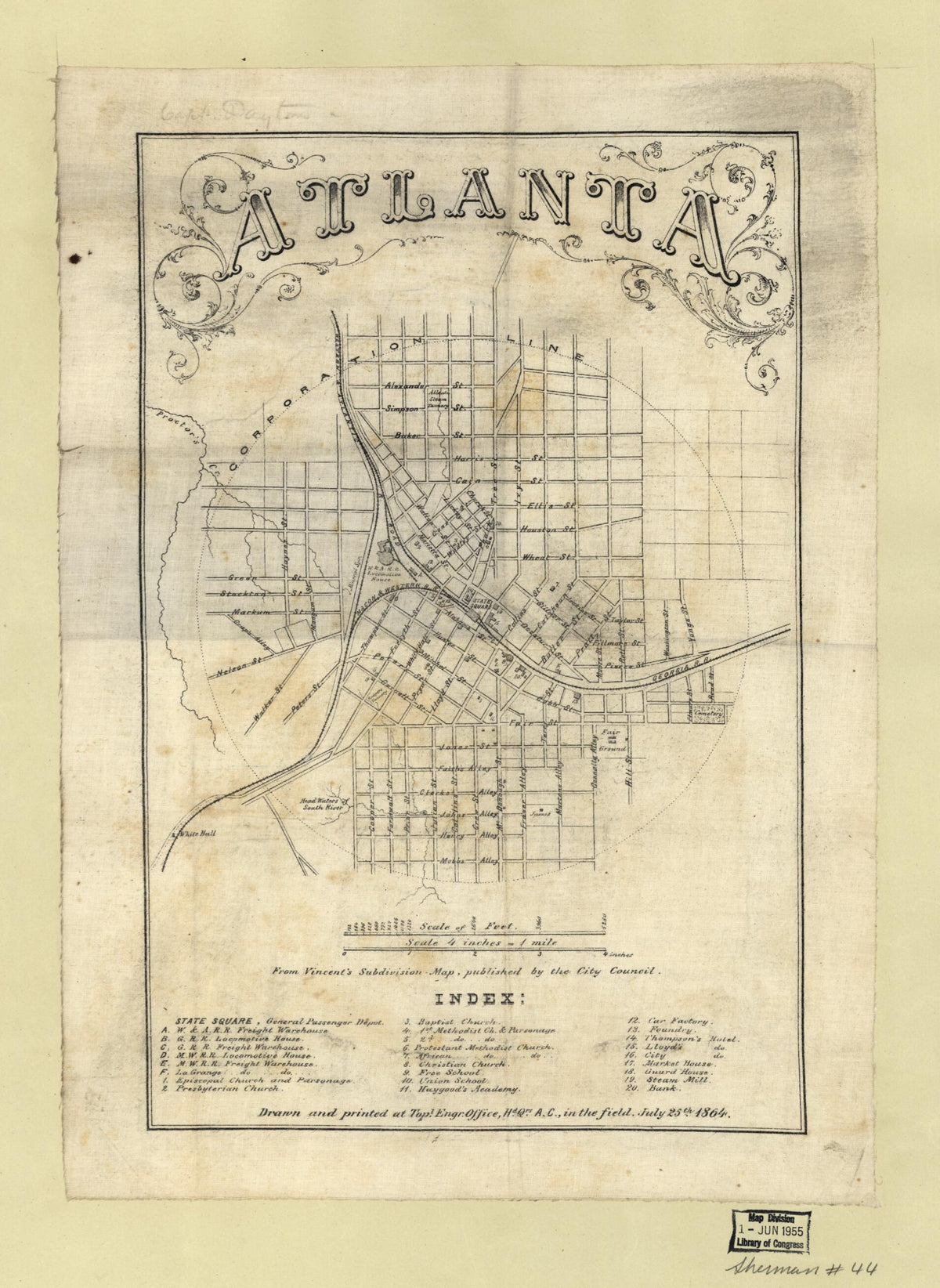 Atlanta : from Vincent&