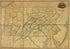 Map of Pennsylvania : Constructed From the County Surveys Authorized by the State and Other Original Documents in 1822 by Relic Map Company
