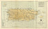 Latest Map of Island of Portosic Rico, New Territory U.S.A. (Latest Map of Island of Puerto Rico, New Territory U.S.A.) 1898 by Relic Map Company
