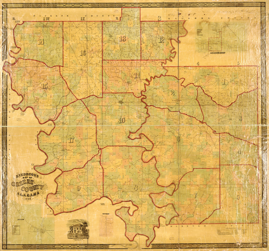 This old map of Snedecor&
