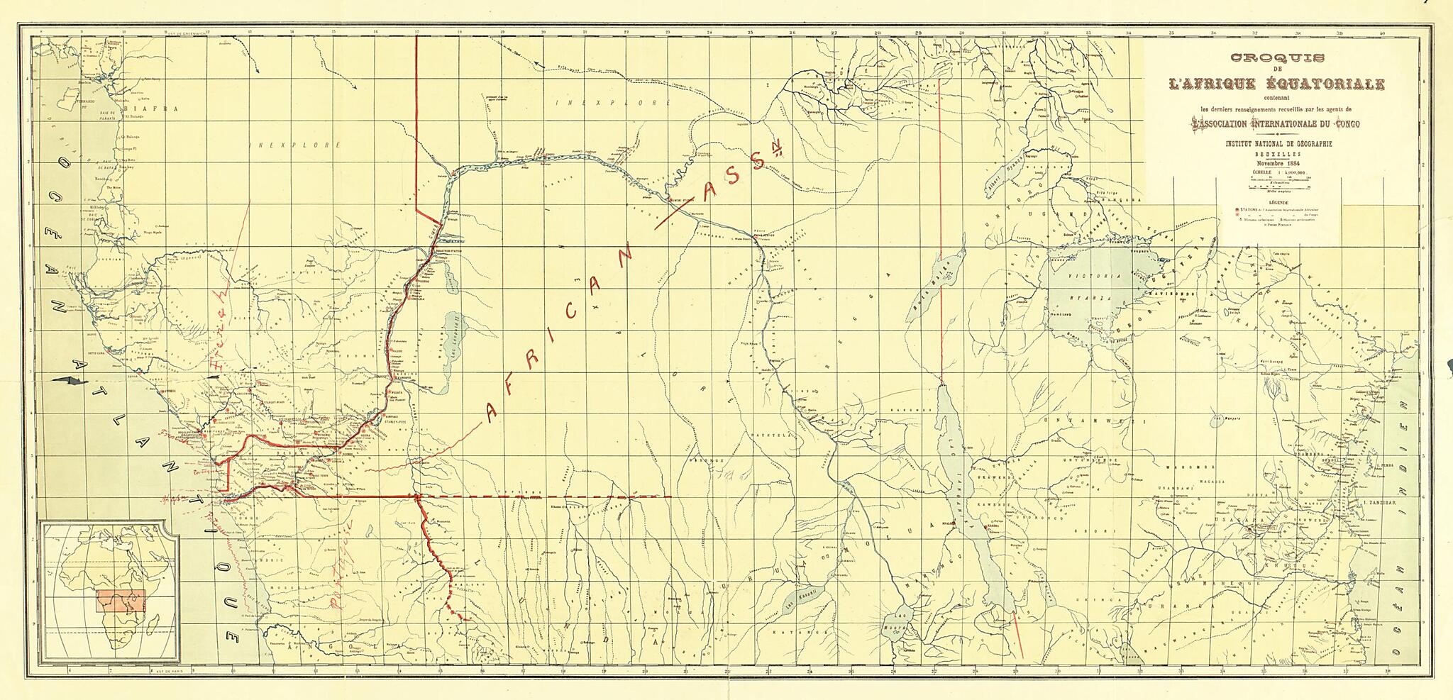 This old map of Croquis De L&