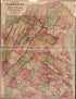 Military Map Refering sic to the Campaigns of the Army of the Potomac In Virginia, Maryland and Pennsylvania in 1865 by Relic Map Company