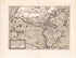 Americae Sive Novi Orbis Proximarvmqz Regionum Orae Descriptio. (Americae Sive Novi Orbis Proximarumqz Regionum Orae Descriptio) 1602 by Relic Map Company