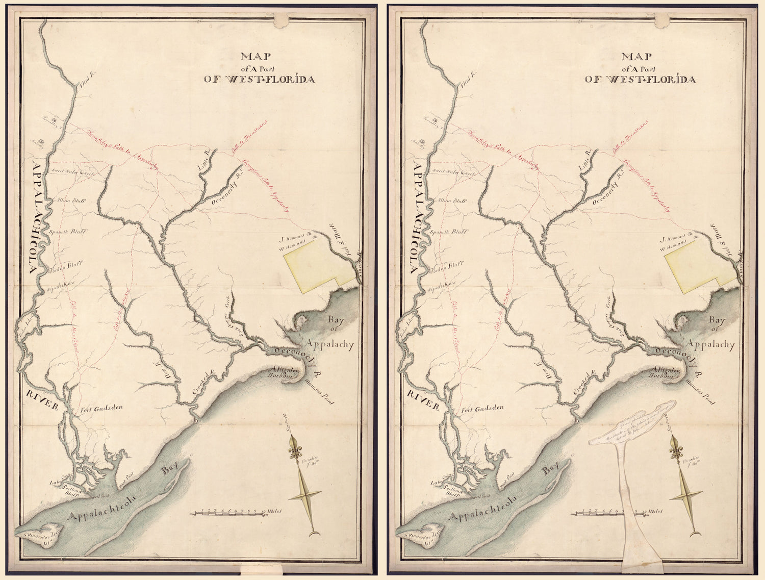 This old map of Florida from 1800 was created by  in 1800