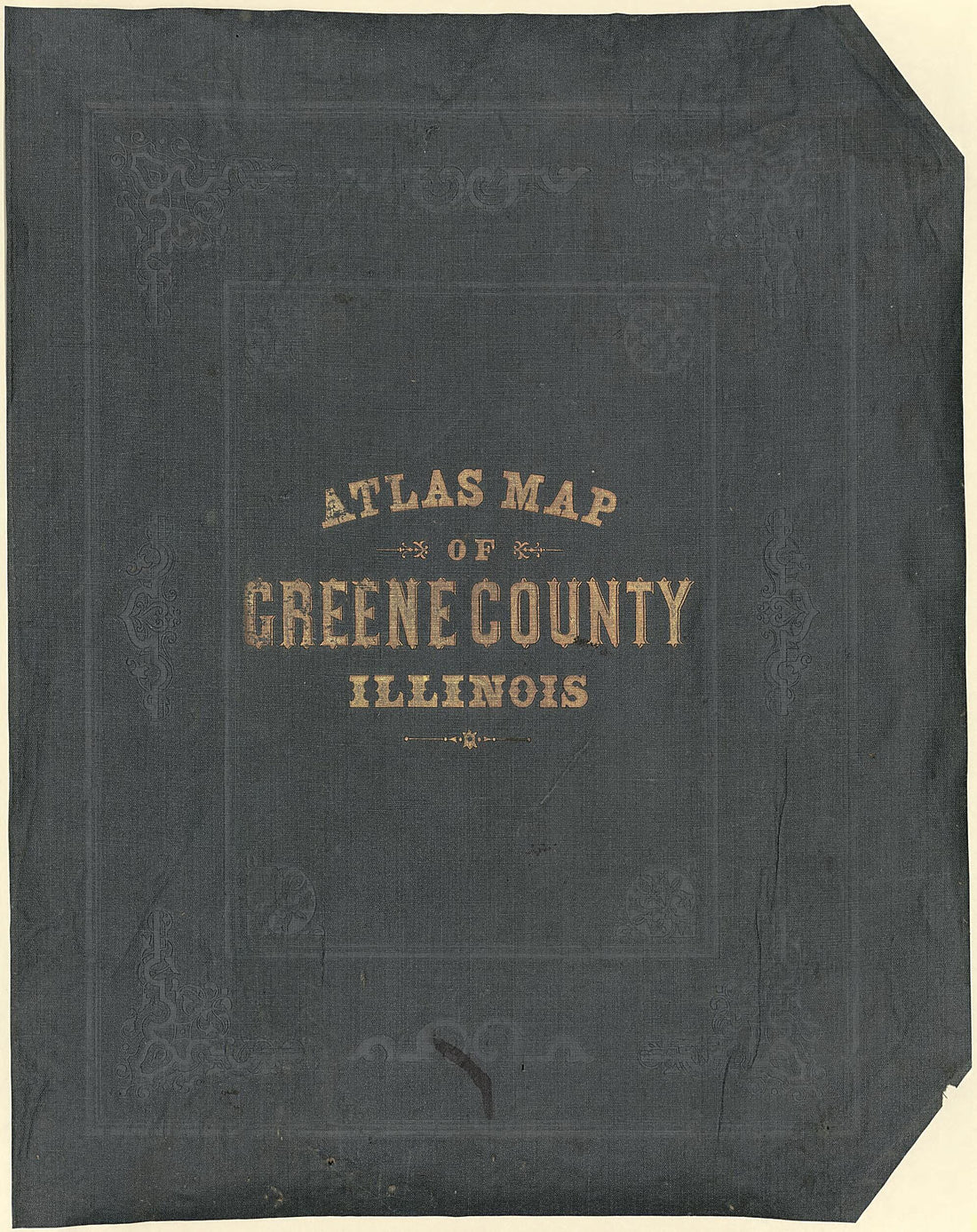 This old map of Atlas Map of Greene County, Illinois from 1873 was created by Lyter &amp; Co Andreas in 1873