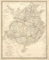 China : the Interior, Chiefly from Du Halde and the Jesuits 1710 to 1718, and the Sea Coast from Modern Authorities 1853 by Relic Map Company