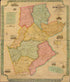 Map of Somerset County, New Jersey 1850 by Relic Map Company