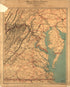 Map of Eastern Virginia 1862 by Relic Map Company