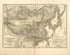 Das Chinesische Reiche Mit Seinen Schutzstaaten (den Ländern Der Mandschu Und Mongolen, Ost Turkistan Und Tübet) Und Das Kaiserthum Japan in 1849 by Relic Map Company