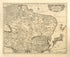 Magnae Tartariae Magni Mogolis Imperii Iaponiae Et Chinae Nova Descriptio 1680 by Relic Map Company