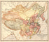 Chinese Empire in 1900 by Relic Map Company