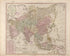 Sheet Map of Asia, Divided Into Its Empires, Kingdoms, States, and Other Subdivisions : Laid Down from Observations of the Most Celebrated Geographers 1791 by Relic Map Company