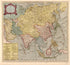 A Map of Asia : With Its Principal Divisions 1700 by Relic Map Company