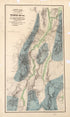 Preliminary Map No. 1, (transcript of Plane Table Sheets) of the Country Surveyed In 1874 by Party No. 1 by Relic Map Company