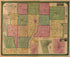Map of Ontario County, New York : from Actual Surveys 1852 by Relic Map Company