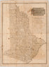 A Map of Wayne & Pike Counties, Pennsylvania : Shewing the Situations & Forms of the Warrantee Tracts, With the Numbers by Which the Respective Tracts Are Distinguished In the Maps & Books In the Office of the Commissioners of Places for Wayne County,... by Relic Map Company