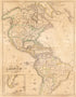 Amerikē 1860 by Relic Map Company