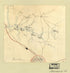 Union Troop Positions at Peach Tree Creek, Georgia, July 20, 1864 by Relic Map Company