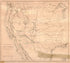 Map of Routes for a Pacific Railroad 1855 by Relic Map Company