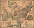 Map of the United States : Compiled From the Latest Authorities in 1842 by Relic Map Company
