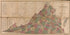 Map of Virginia 1871 by Relic Map Company