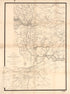 Region Embraced In the Operations of the Armies Against Richmond and Petersburg 1865 by Relic Map Company