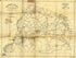 Edgefield District, South Carolina 1825 by Relic Map Company