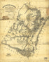 Georgetown District, South Carolina 1825 by Relic Map Company