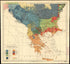 Carte Ethnographique De La Péninsule Des Balkans 1918 by Relic Map Company