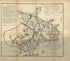 Battlefields In Front of Nashville Where the United States Forces Commanded by Major General Geo. H. Thomas Defeated and Routed the Rebel Army Under General Hood, December 15th & 16th, 1864 by Relic Map Company