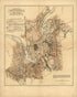 Battlefield of Chattanooga With the Operations of the National Forces Under the Command of Maj. Gen. U.S. Grant During the Battles of Nov. 23, 24, & 25, 1863 by Relic Map Company