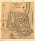 Plan of Fort Donelson and Its Outworks. Feb. 1862 in 1875 by Relic Map Company